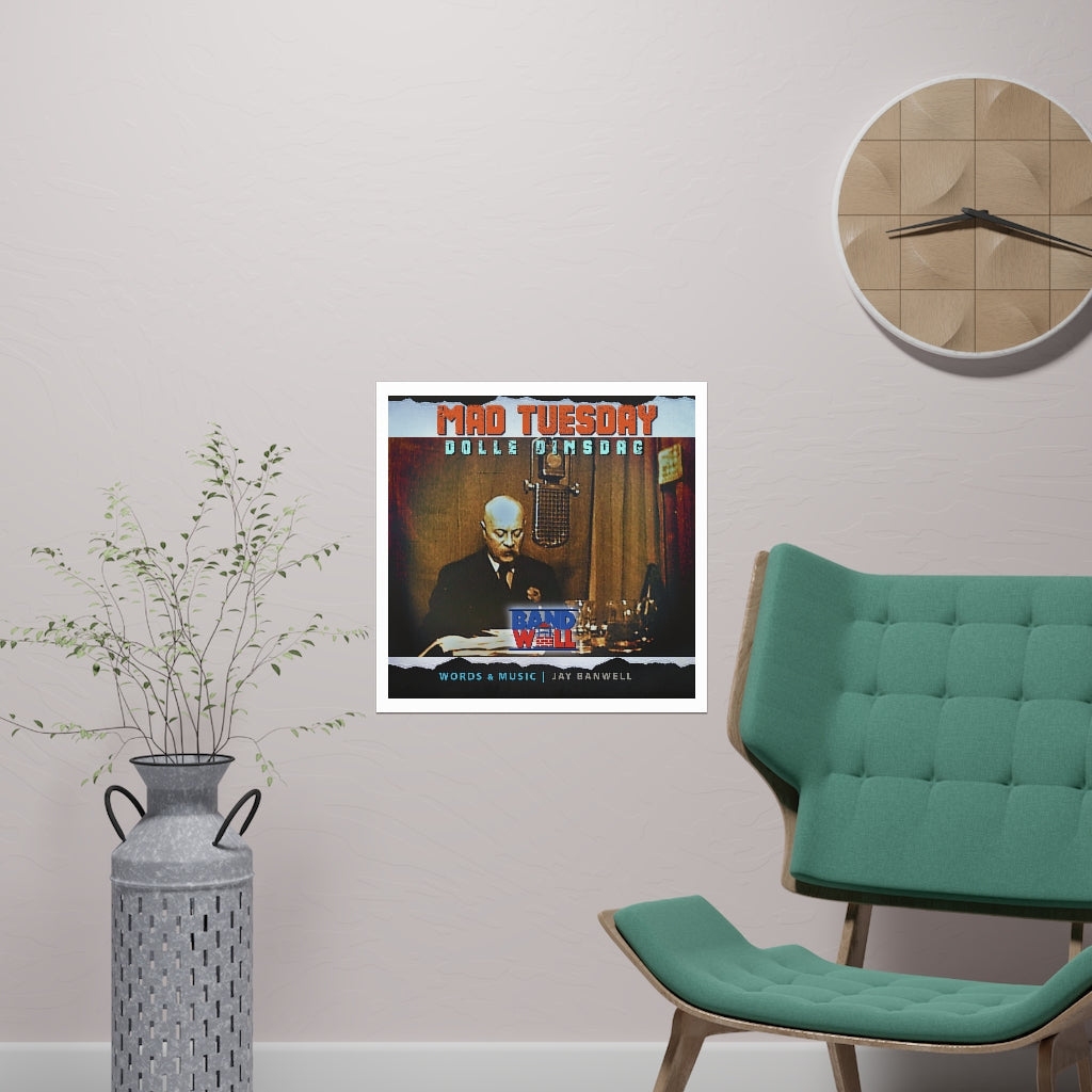 Mad Tuesday Matte Paper Poster