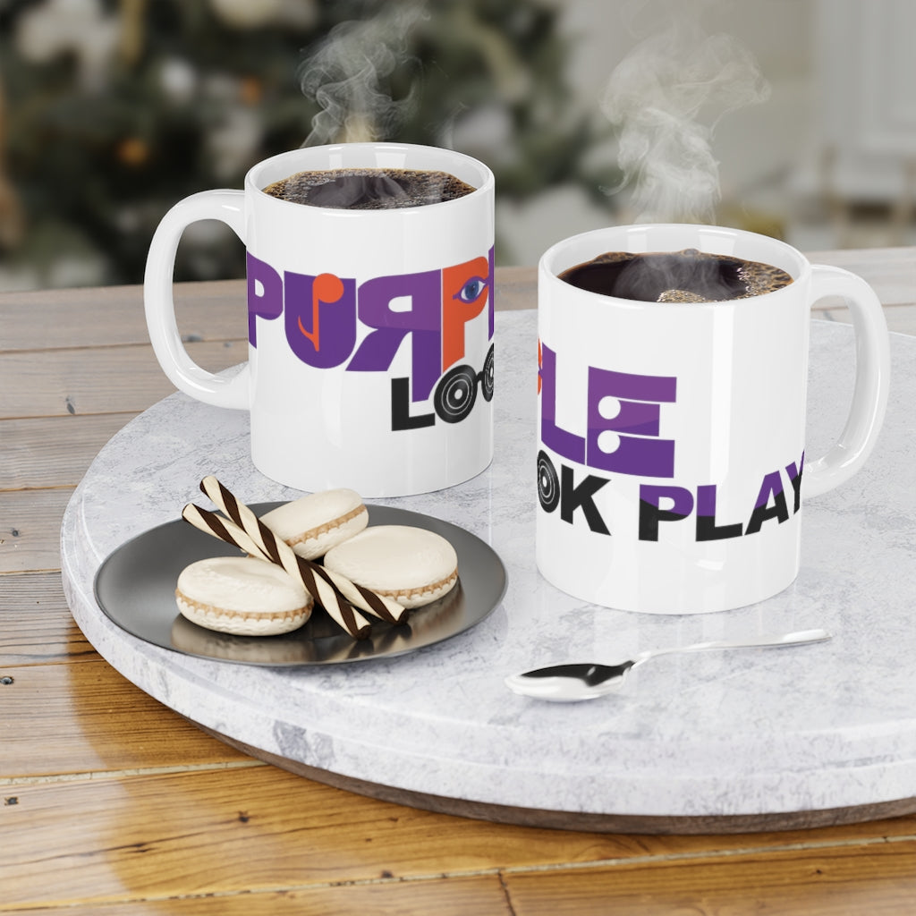 Purple Look Play Ceramic Mugs (11oz\15oz\20oz)