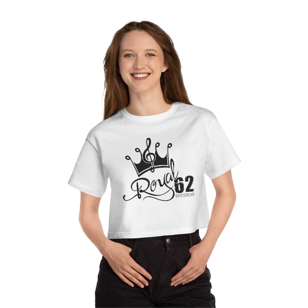 Royal 62 Records Champion Women's Heritage Cropped T-Shirt