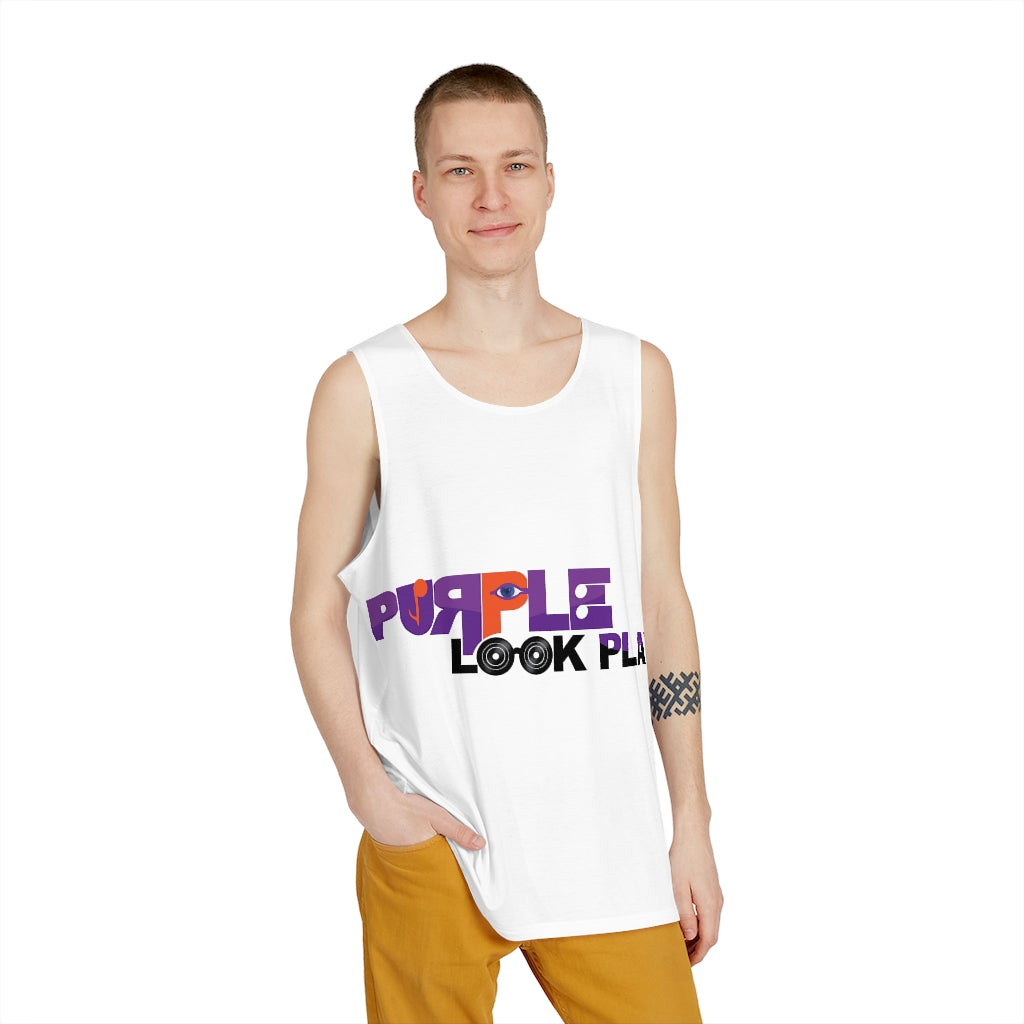 Purple Look Play Men's All Over Print Tank