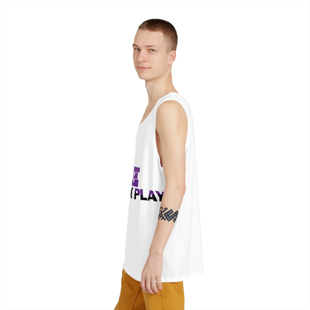 Purple Look Play Men's All Over Print Tank