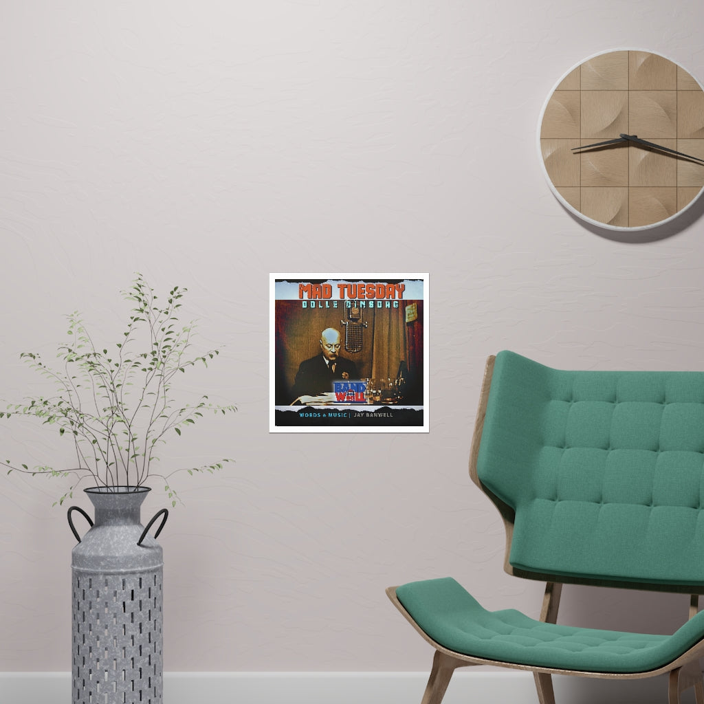 Mad Tuesday Matte Paper Poster