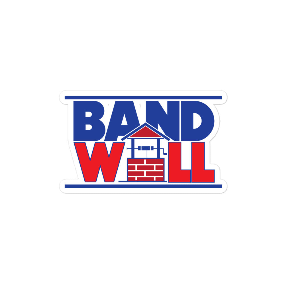 Band Well Bubble-free stickers
