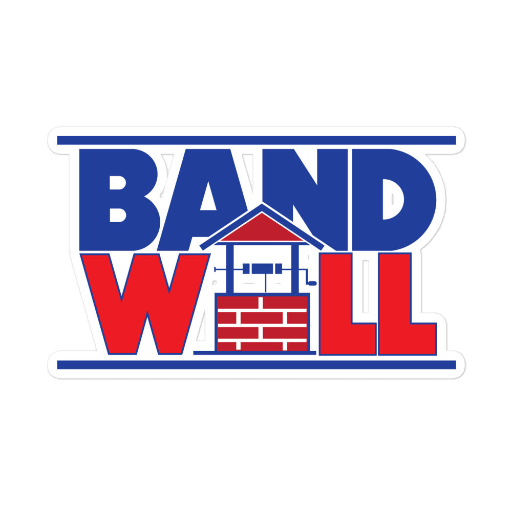 Band Well Bubble-free stickers