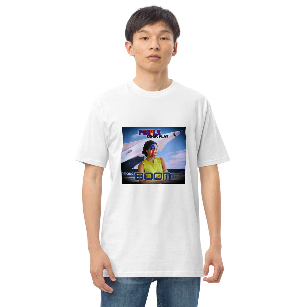 Boom Men’s premium heavyweight tee