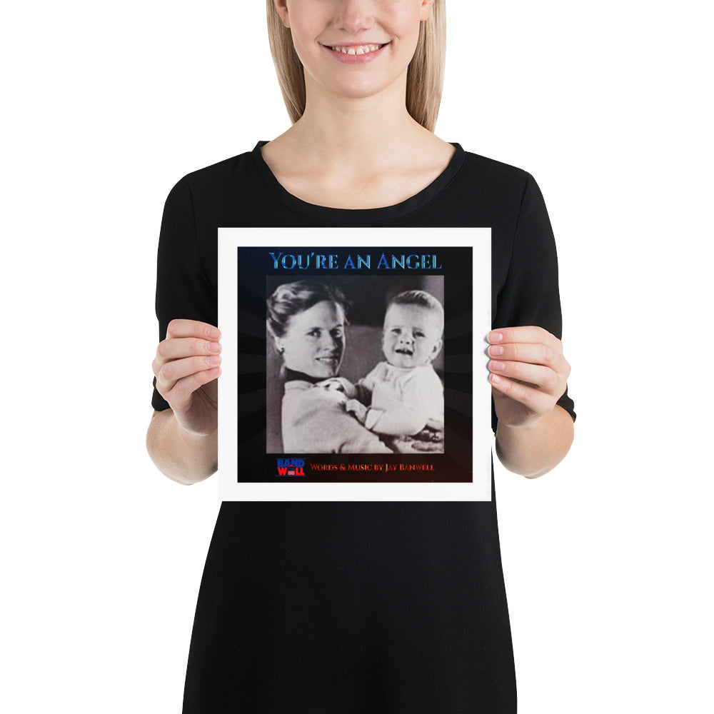 You're an Angel Photo paper poster