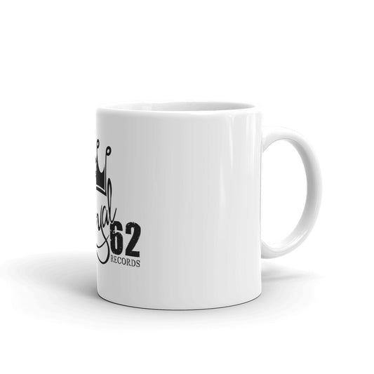 Royal 62 Records White glossy mug