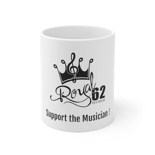 Royal 62 Records "Support the Musician" Ceramic Mug (EU)