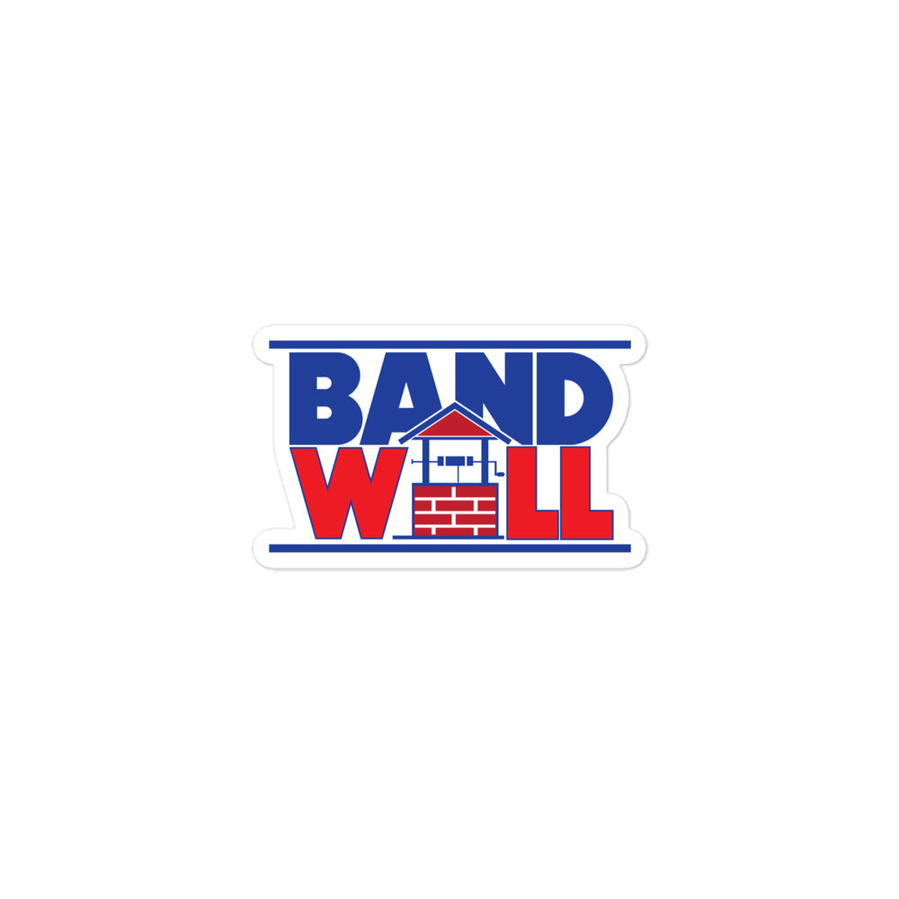 Band Well Bubble-free stickers