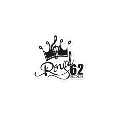 Royal 62 Records Bubble-free stickers