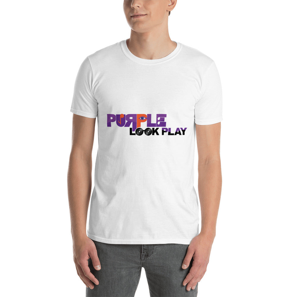 Purple Look Play Short-Sleeve Unisex T-Shirt